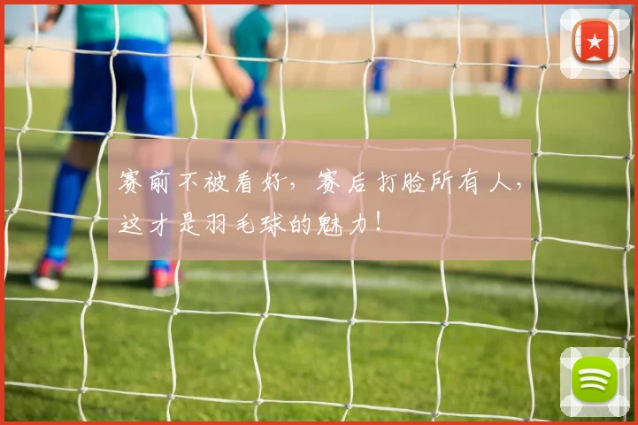 赛前不被看好，赛后打脸所有人，这才是羽毛球的魅力！