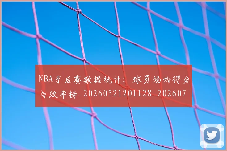 NBA季后赛数据统计:球员场均得分与效率榜_20260521201128_20260702164948